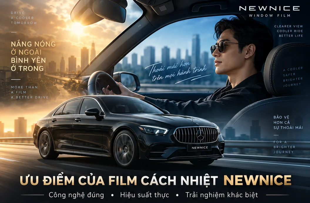 Ưu điểm của film cách nhiệt Newnice