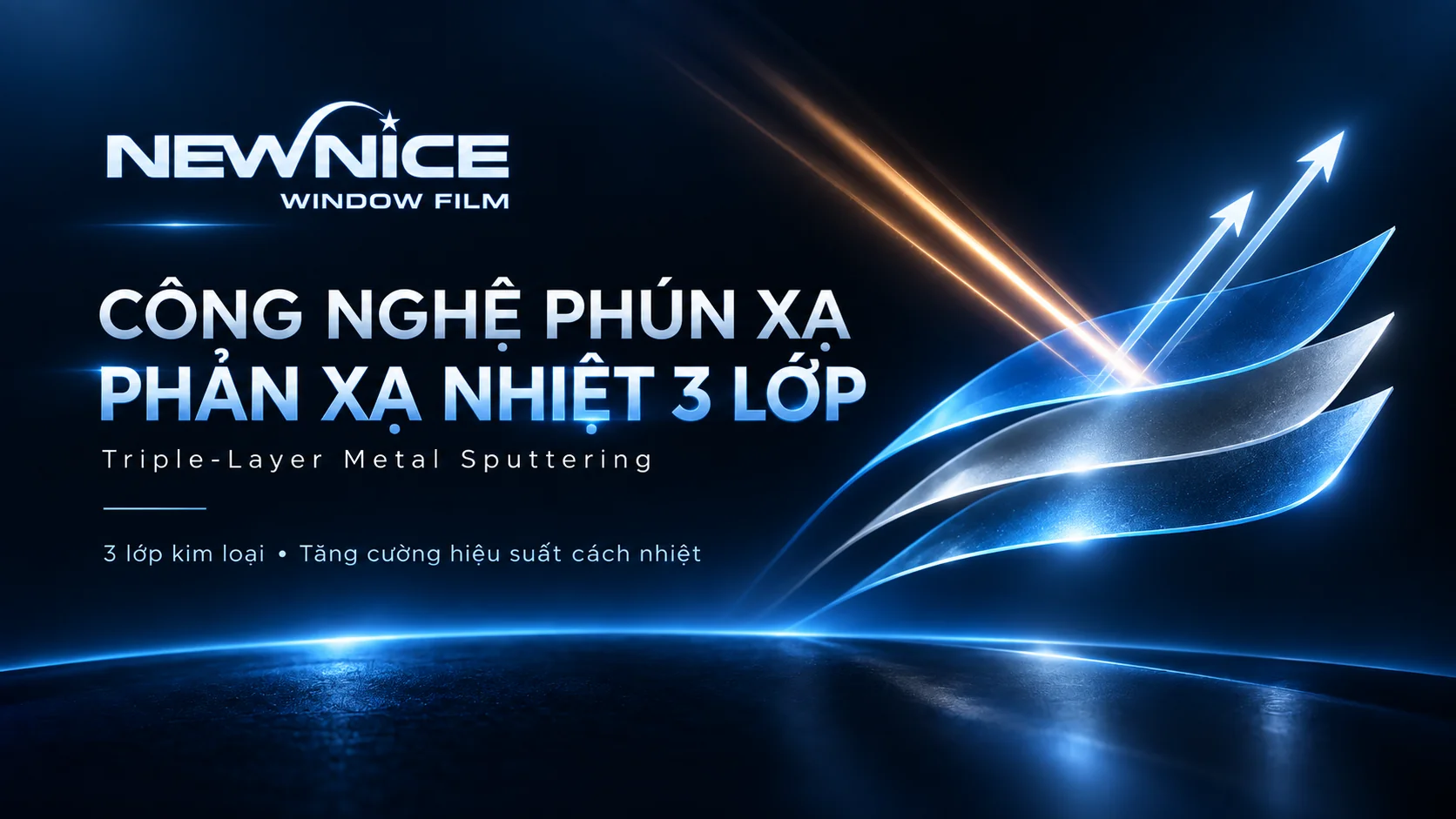 Sự khác biệt của công nghệ phún xạ phản xạ nhiệt NewNice