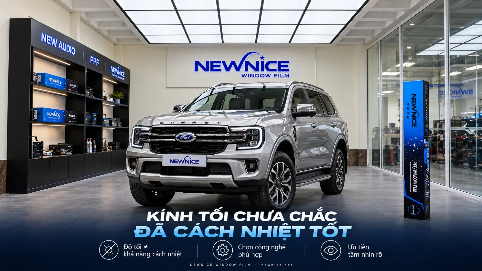 KÍNH TỐI CHƯA CHẮC ĐÃ CÁCH NHIỆT TỐT